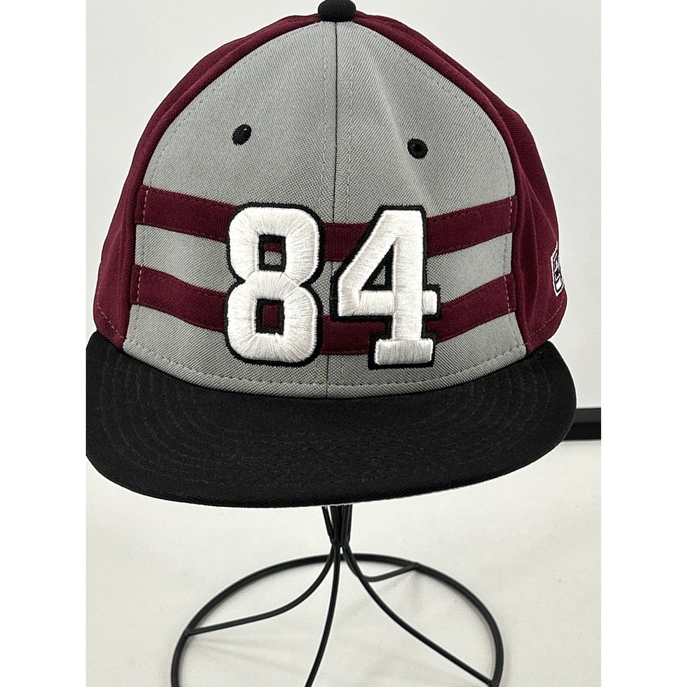 Y2K The Game Pro GameTek 84 Fitted Hat Mens Medium Flat Brim Streetwear Cap